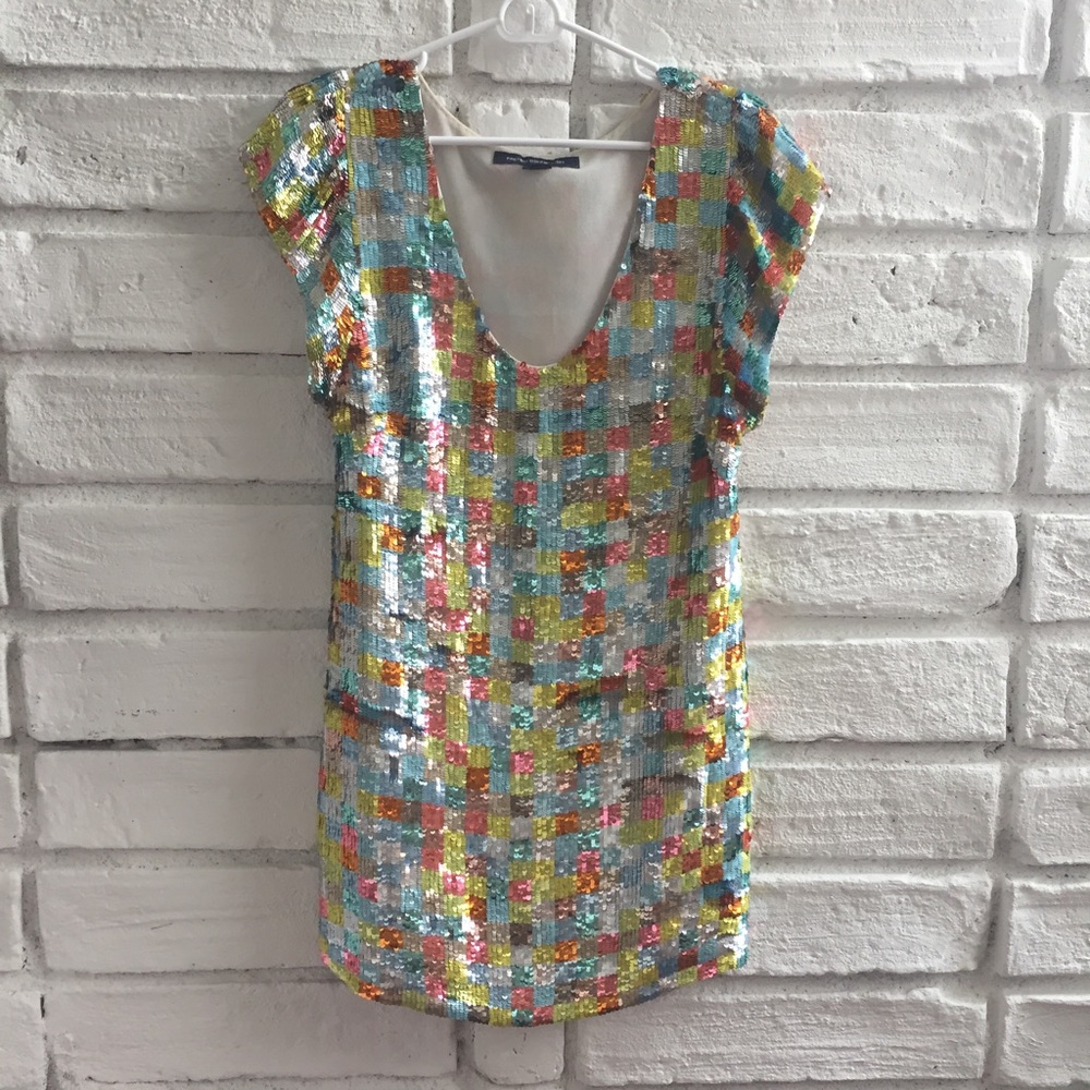 French Connection sequin dress, Size 0