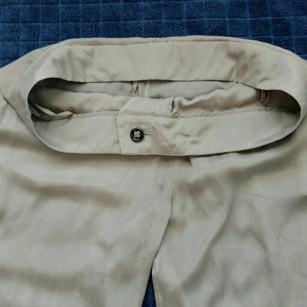 Yves Saint Laurent summer silk beach pants - Picture 4 of 6