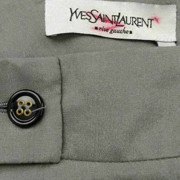 Yves Saint Laurent summer silk beach pants - Picture 3 of 6