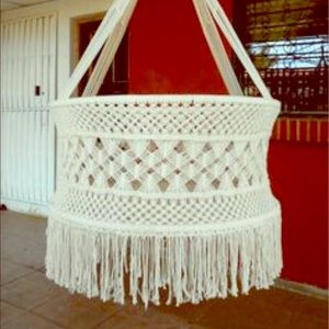 Stunning Macrama Bassinet!