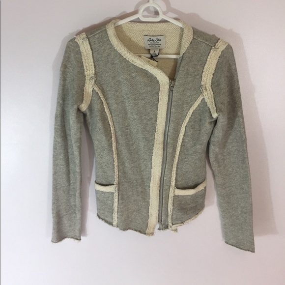 NWT Lucky Brand Raw Edge Jacket Blazer - Picture 2 of 4