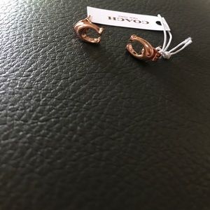 Coach earrings nwt
