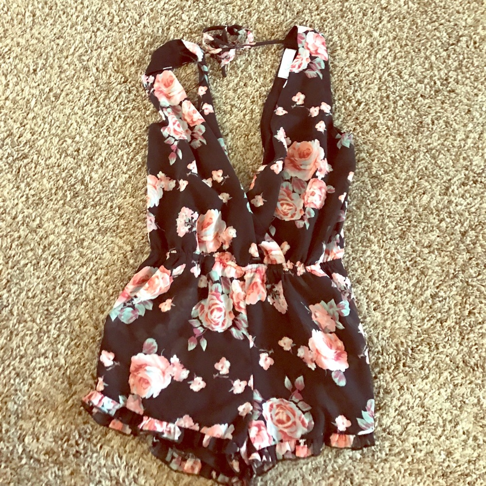 Floral Romper