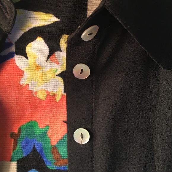 Forever21 Hilo Chiffon black sleeveless top - Picture 4 of 5