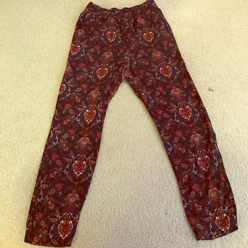 High Waisted Casual Pants