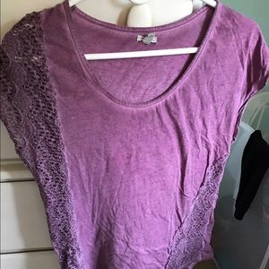 Purple Urban Outfitters tshirt