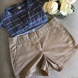 J. Crew Chino City Fit 3" shorts