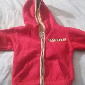 Toddler 49er hooded jacket