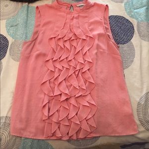 Pink Sleeveless Blouse