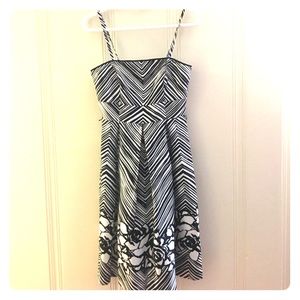 WHBM dress w/ removable straps