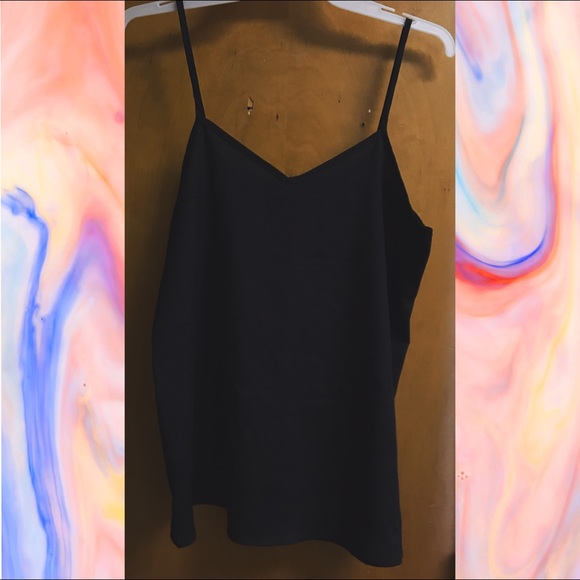 Wet Seal Tops - < Wet Seal Classy Black Tank >