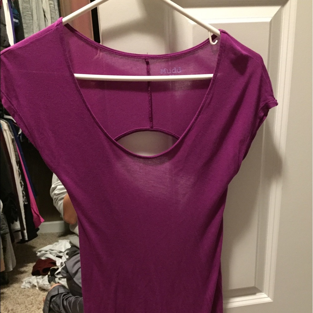 Purple shirt