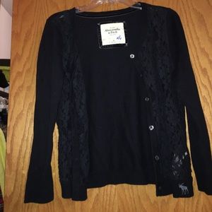 a & f cardigan