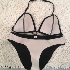 Forever 21 Neoprene Bikini Set