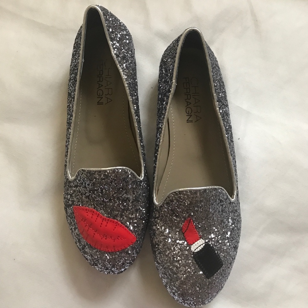 Chiara Ferragani lip loafers