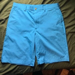 Cotton Candy Blue Golf Shorts