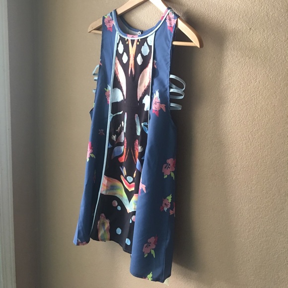 5 Star 🌟Blue Dream Free Babydoll Tunic Dress 🌟 - Picture 4 of 7