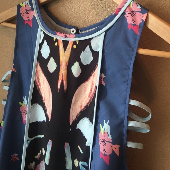 5 Star 🌟Blue Dream Free Babydoll Tunic Dress 🌟 - Picture 5 of 7