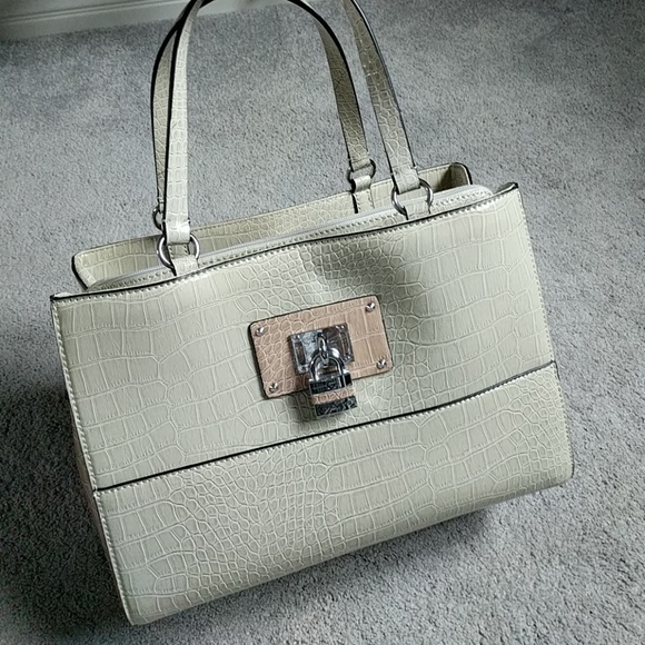Guess Handbags - Guess Crocodile Cream Purse
