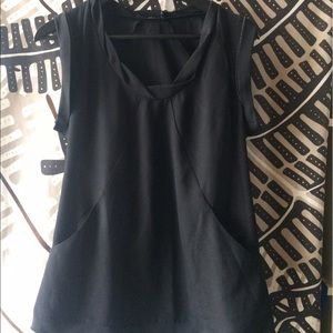 Guess black blouse