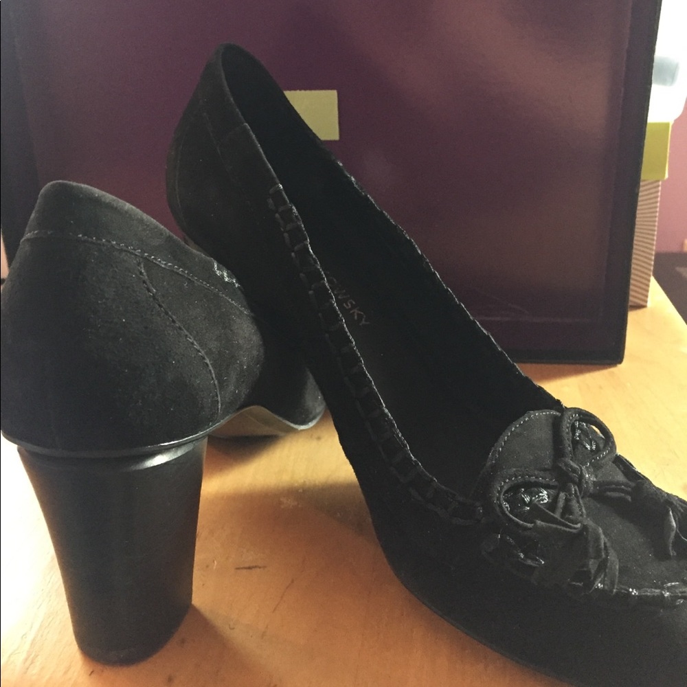 Bob Makoesky black suede.