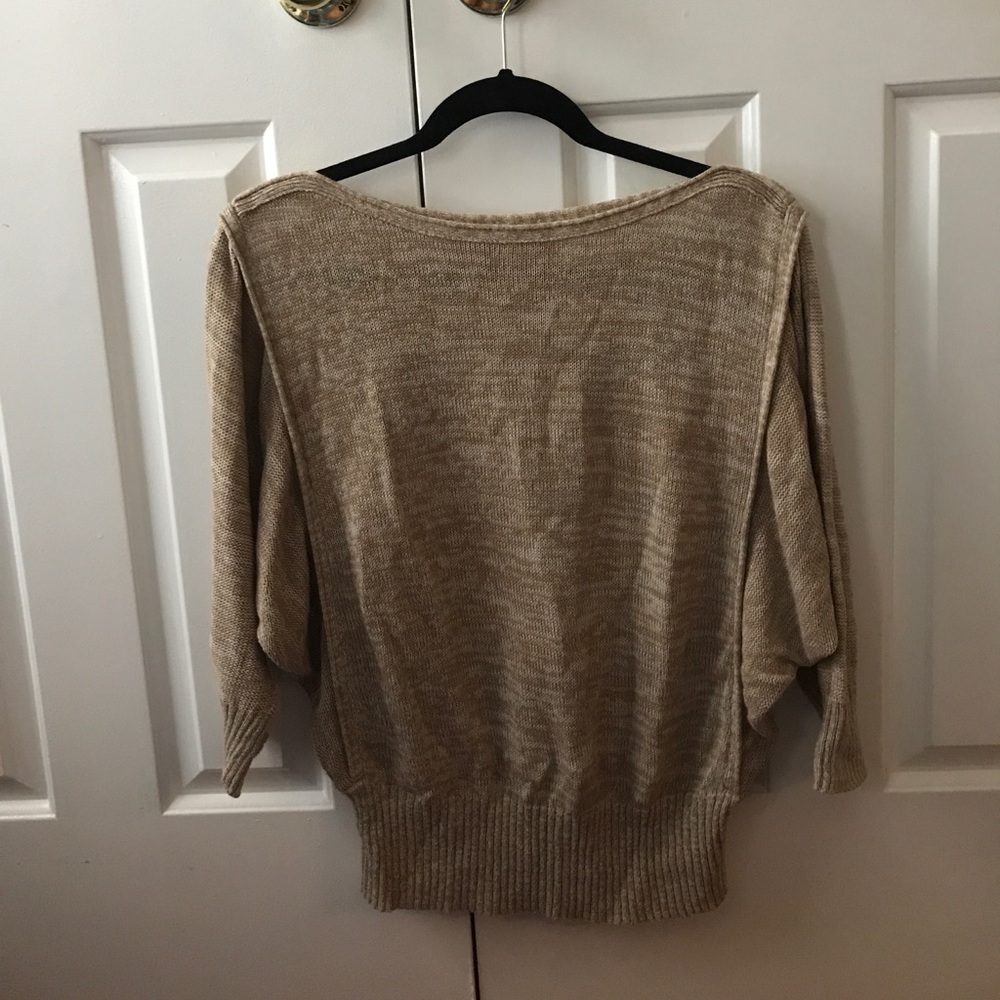 Tan light sweater