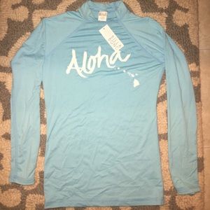Billabong sky blue "Aloha" Hawaii shirt