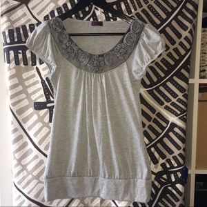 Grey shirt