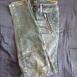 Moto skinny jeans