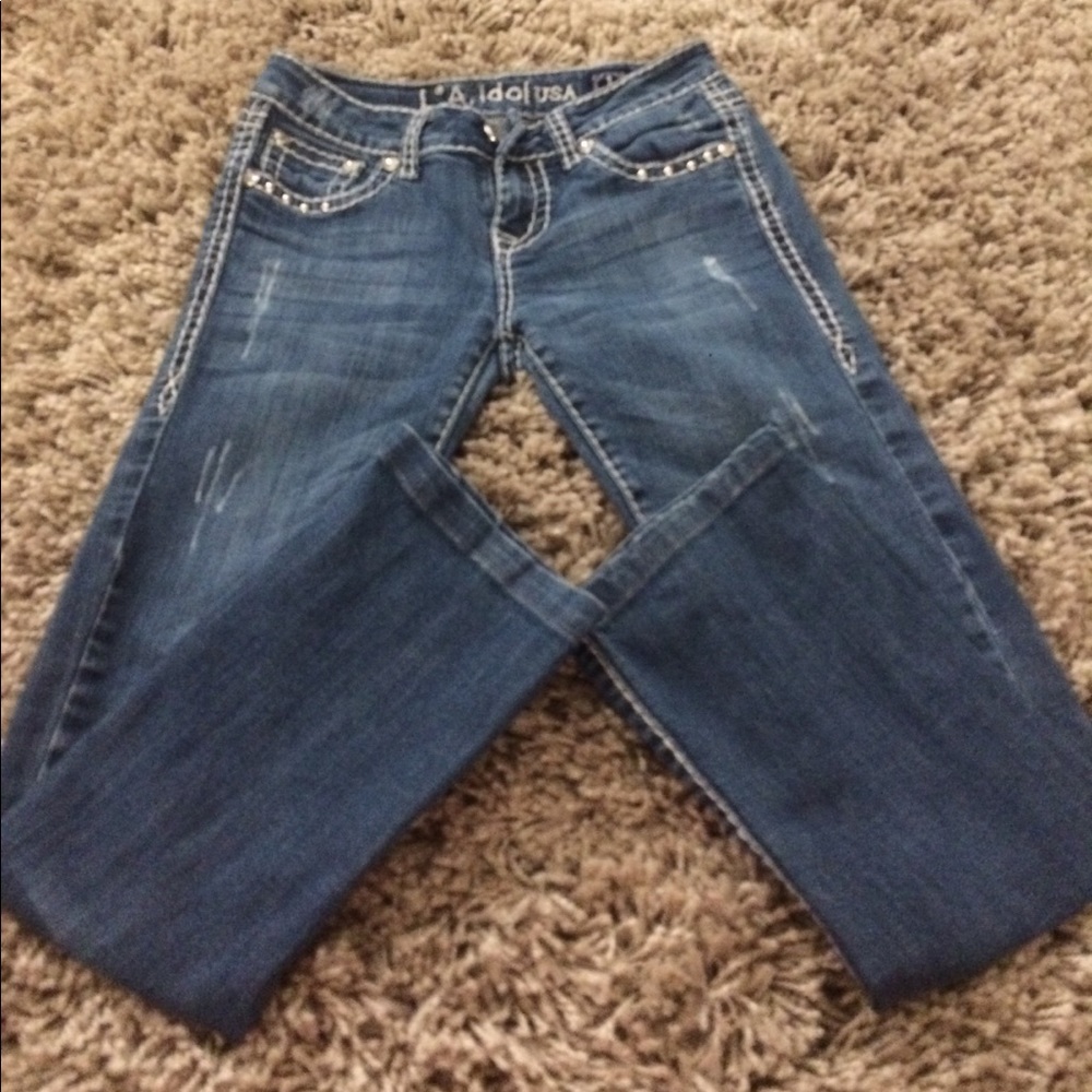 LA idol jeans