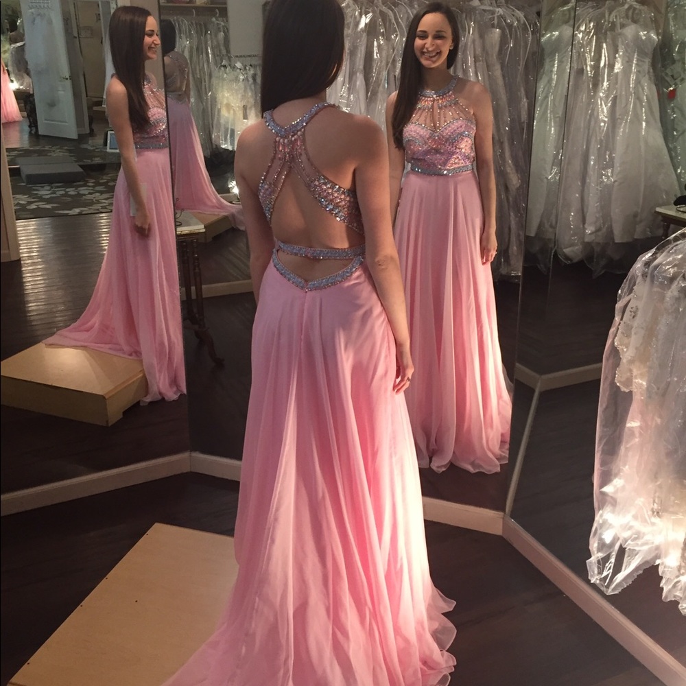 Rachel Allen light pink formal size 2