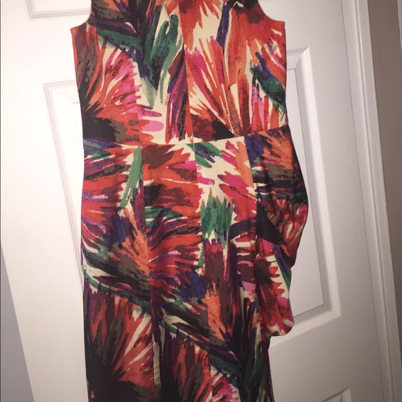 Ann Taylor tropical print dress - Picture 3 of 4