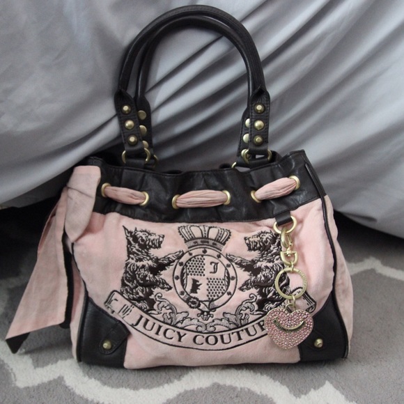 Juicy Couture Handbags - Juicy Couture Scotty Velour Daydreamer Tote