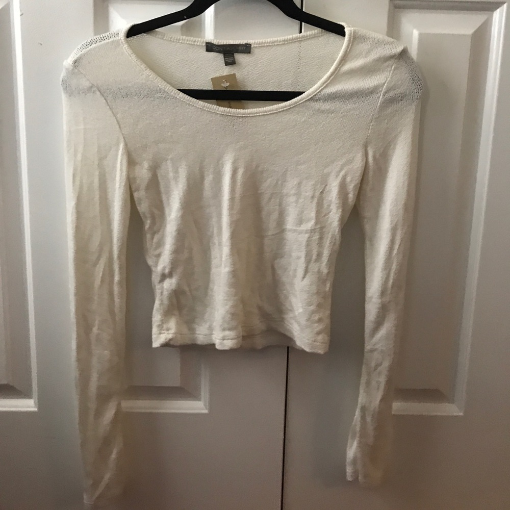 White Sweater/long sleeve