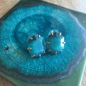 Kendra Scott Emerald Morgan Stud