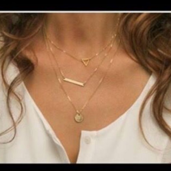Jewelry - 🎉HP 7/28🎉Layering Necklaces - 3 piece set