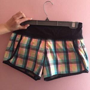 Lululemon Run Times short !! Rainbow colored!!