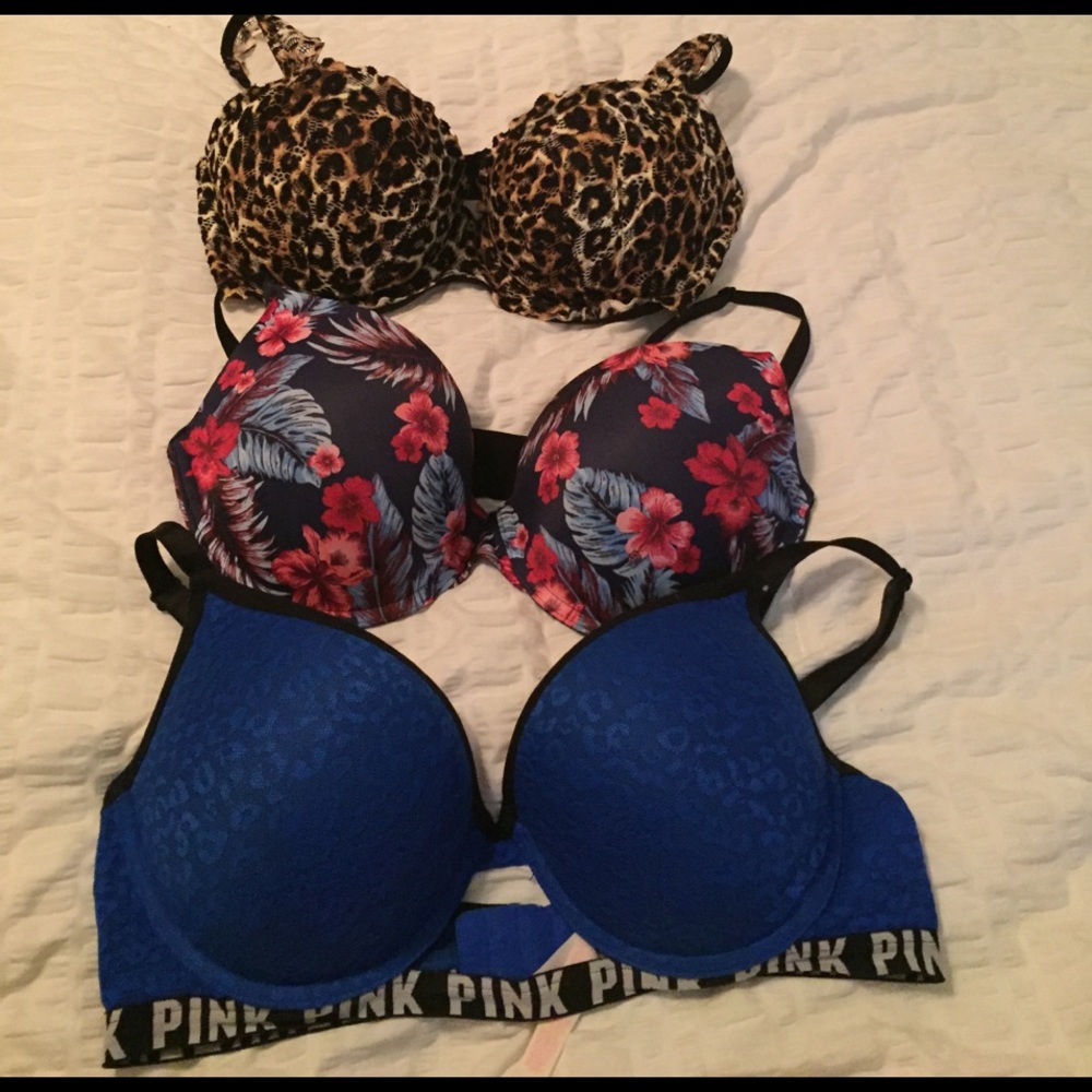 Victoria's Secret Pink Wear Everywhere Push Up Bra