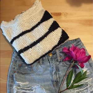 Horizontal Patterned Sweater