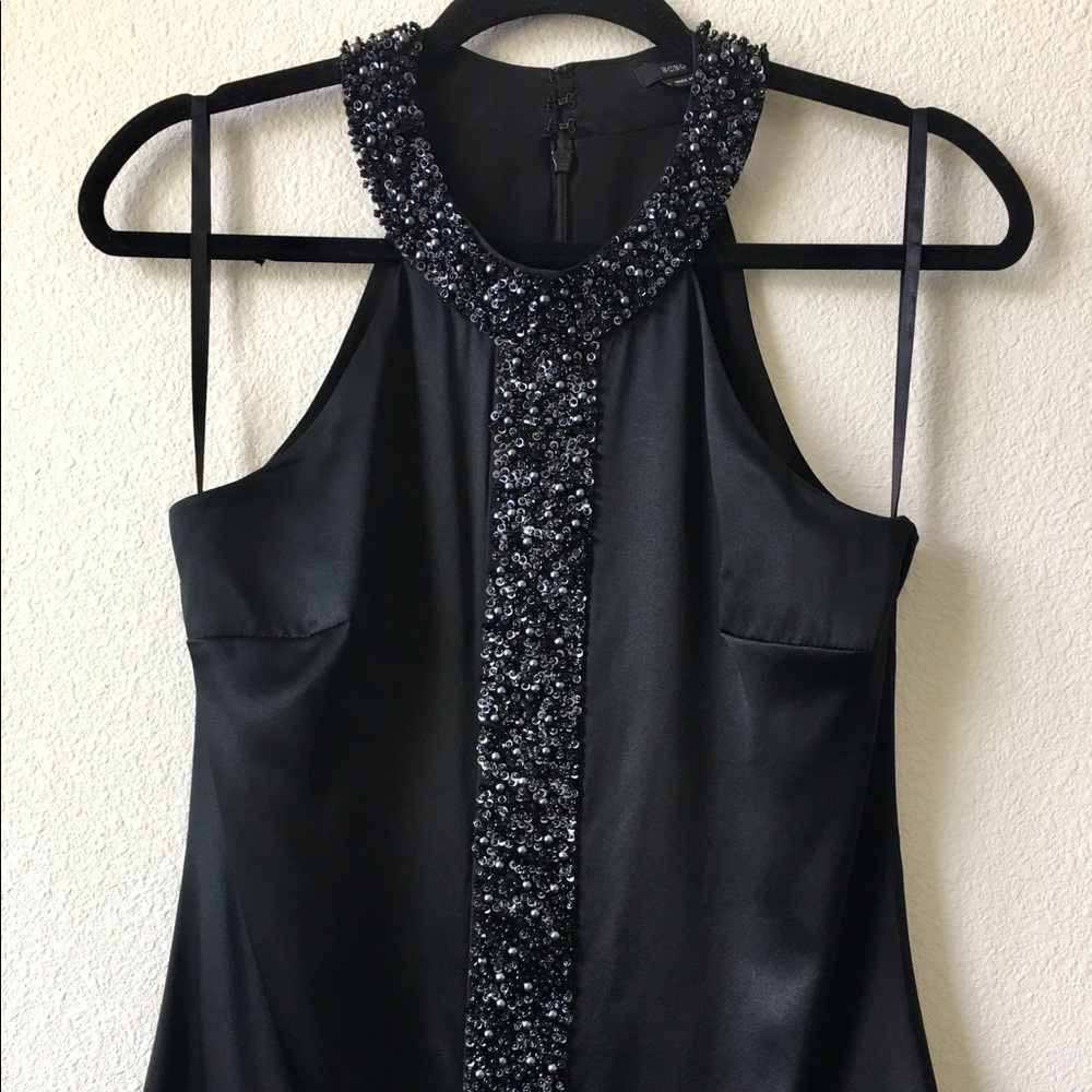 BCBG MAXAZRIA Satin Dress