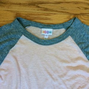 NWT XS 3/4 sleeve length LuLaRoe Randy tee