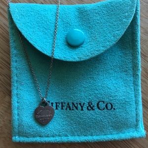 Tiffany & Co. heart pendant necklace
