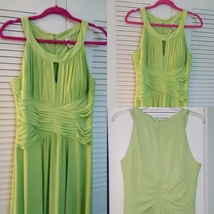 Green/Light Green Bridesmaid/Maxi Dress