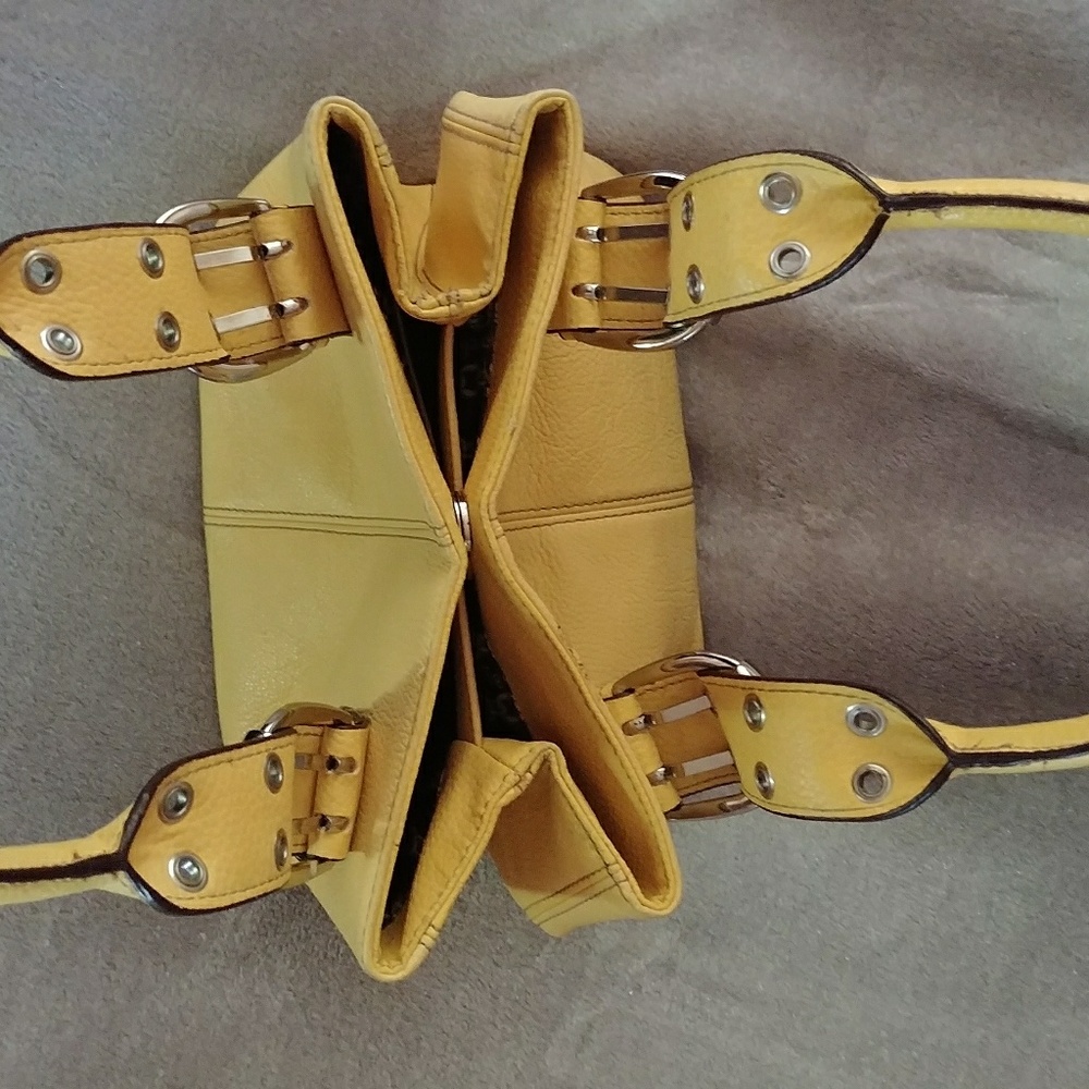 Tignanello Butter yellow leather bag - Picture 2 of 8