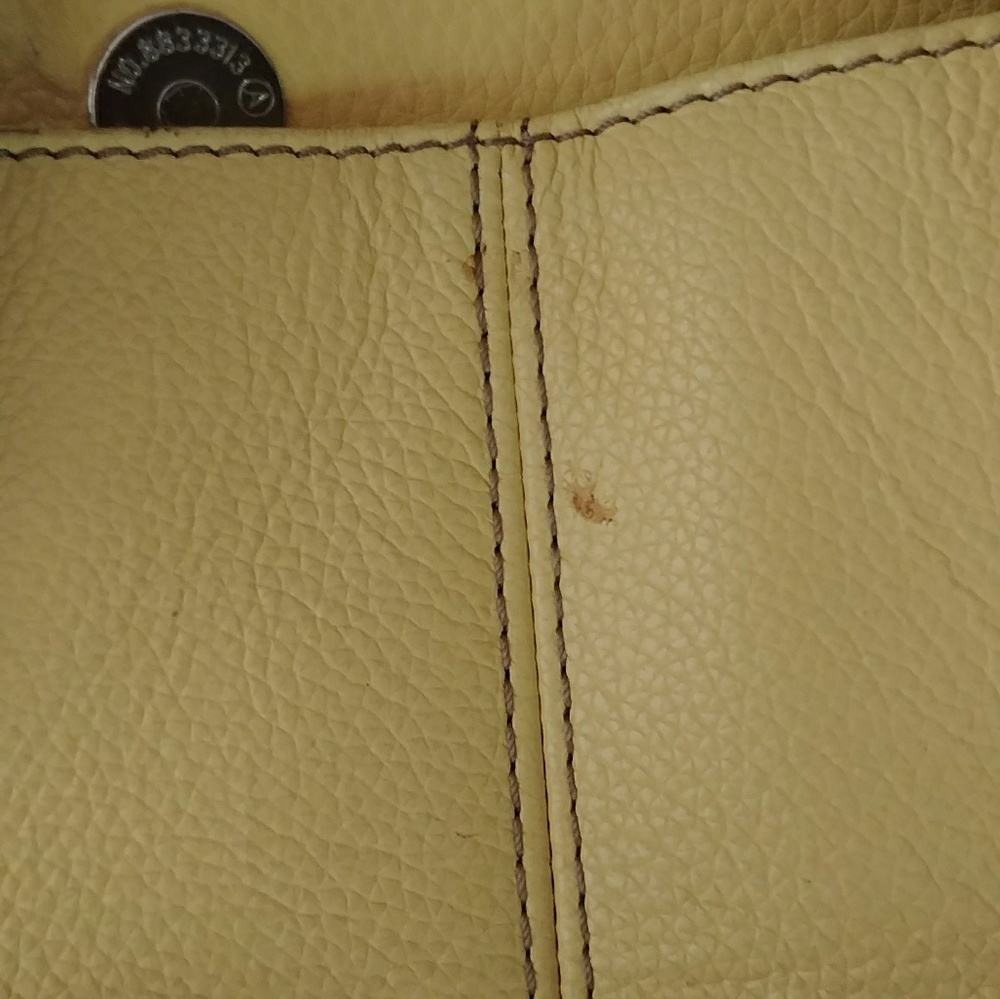 Tignanello Butter yellow leather bag - Picture 6 of 8