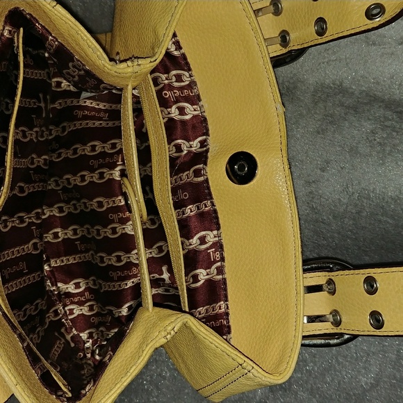 Tignanello Butter yellow leather bag - Picture 3 of 8