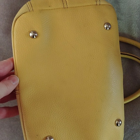 Tignanello Butter yellow leather bag - Picture 7 of 8