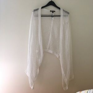 Tommy Bahama Perforated long sleeved cover up