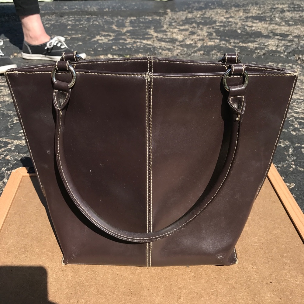 Wilson leather brown purse