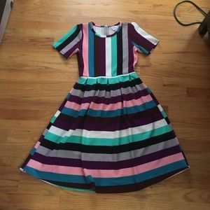 LULAROE Small circle dress NWOT perfect condition